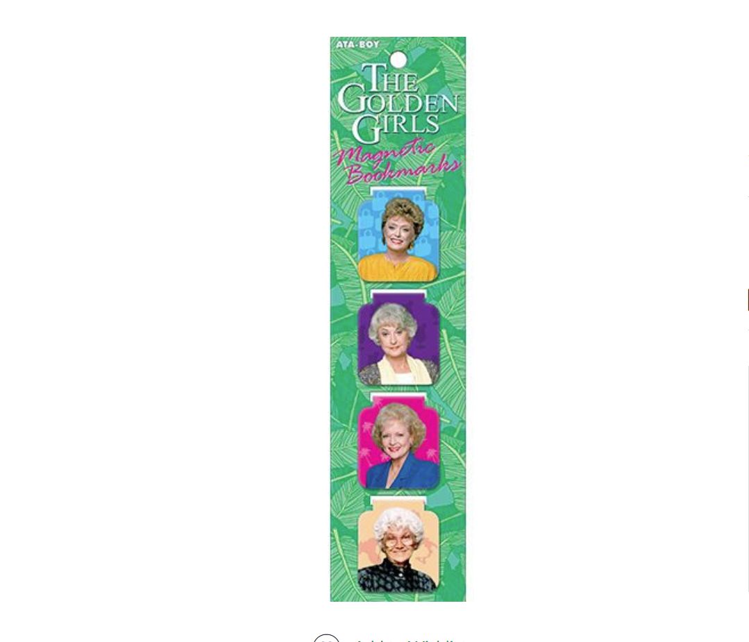 Golden Girls Magnetic Bookmark Set