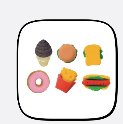 Snack Attack 3D Scented Eraser