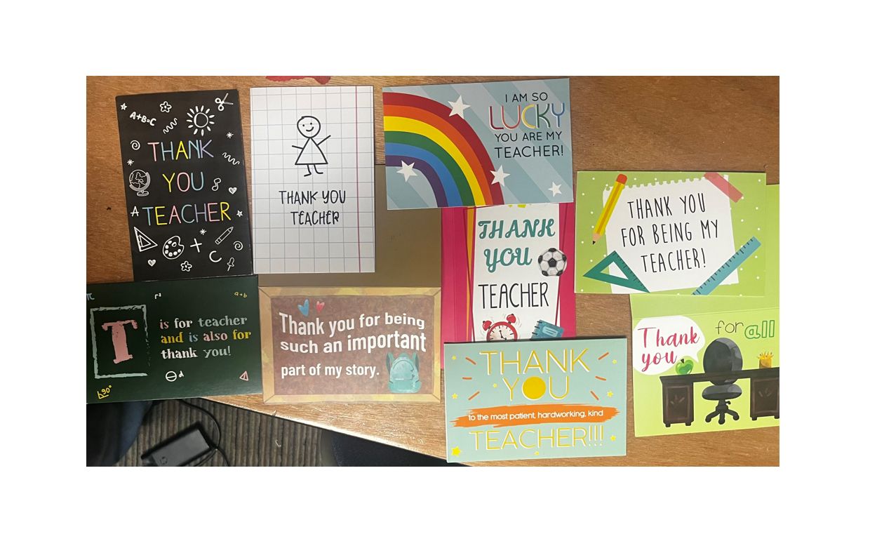 Thank You Teacher Card