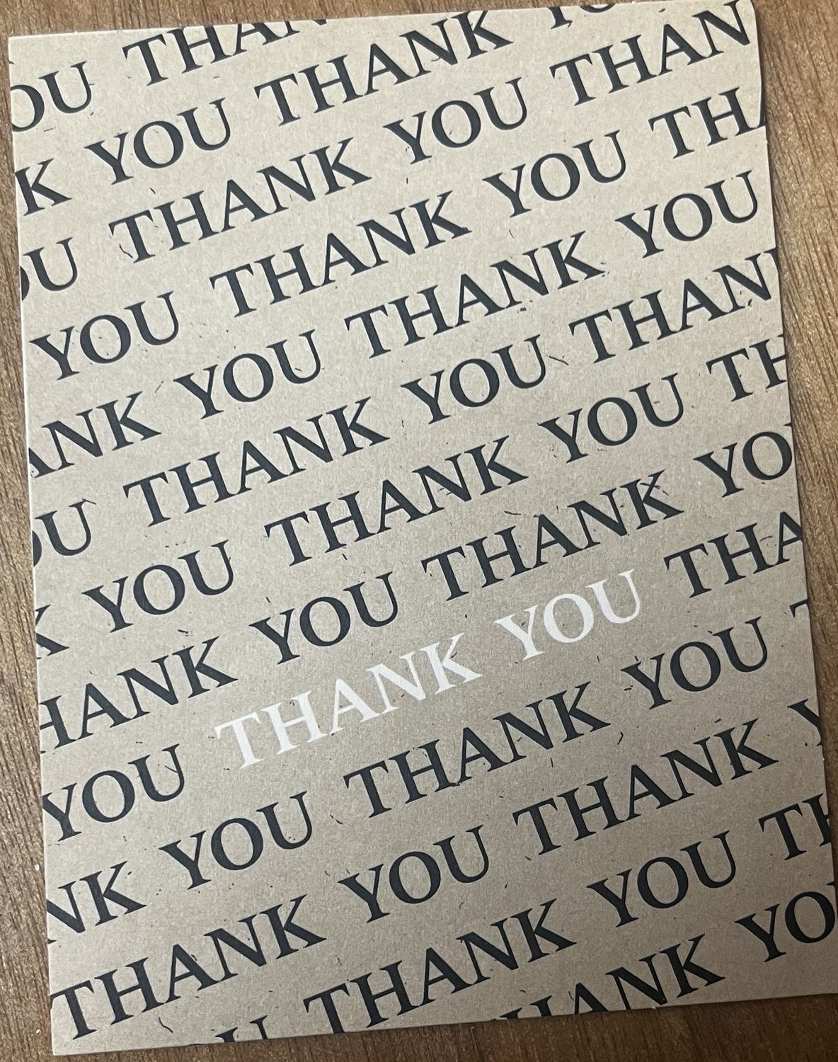Thank You Card (small)