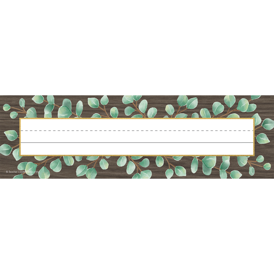 Eucalyptus Flat Name Plates