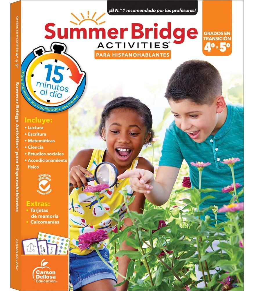 Summer Bridge Activities Spanish 4-5 Workbook