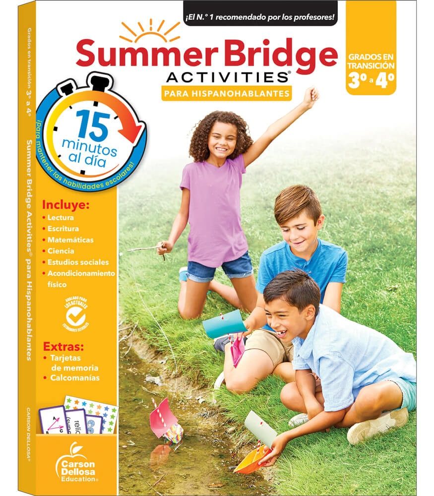 Summer Bridge Activities Spanish 3-4 Workbook