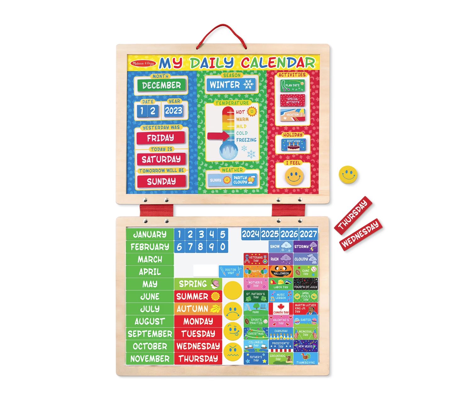 My Magnetic Daily Calendar