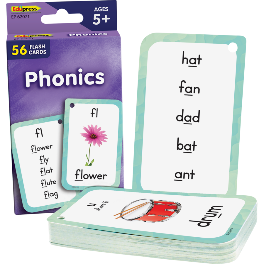 Phonics Flash Cards tcr