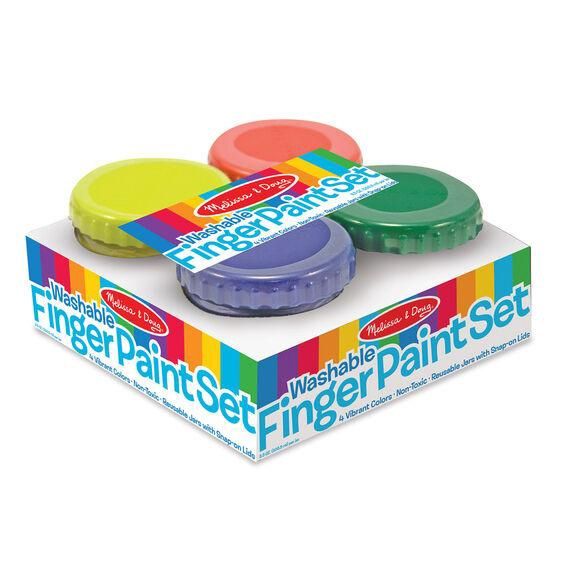 Washable Finger Paint Set