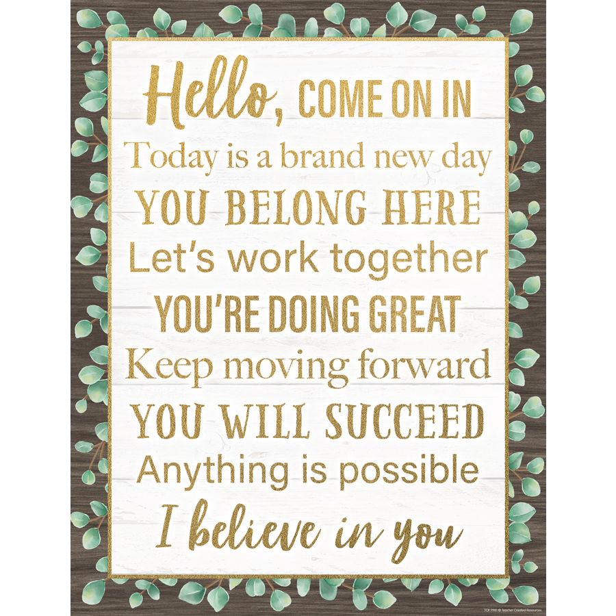 Eucalyptus Hello Chart