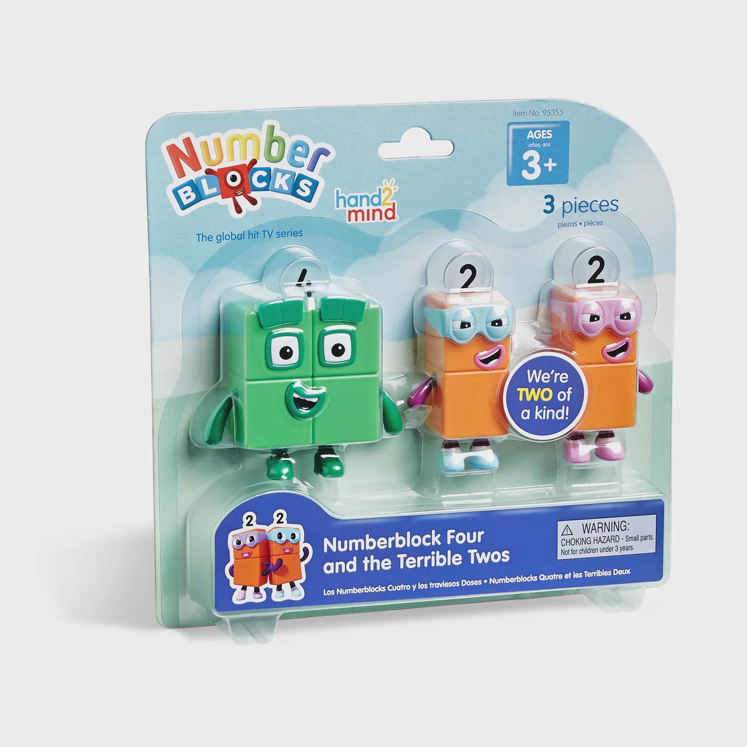 Numberblocks® Four and The Terrible Twos Figure Pack