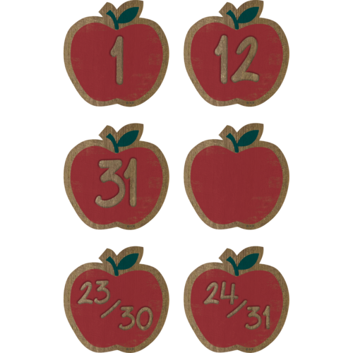 Home Sweet Classroom Apples Calendar Days