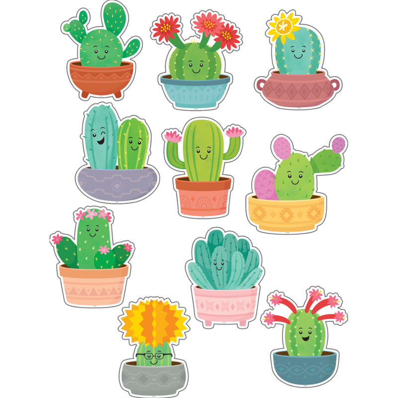 Happy Cactus Crew Accents