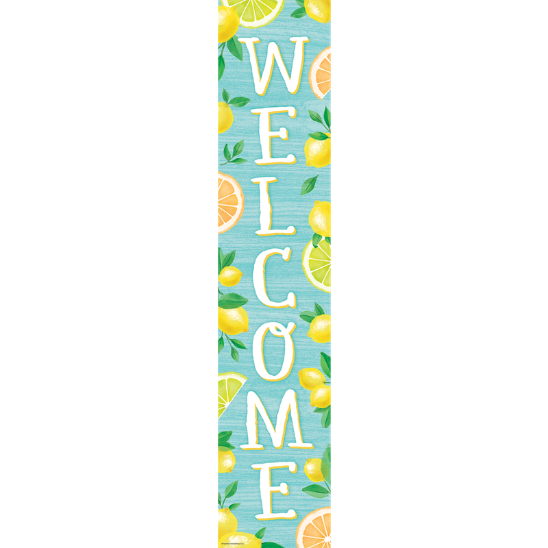 Lemon Zest Welcome Banner