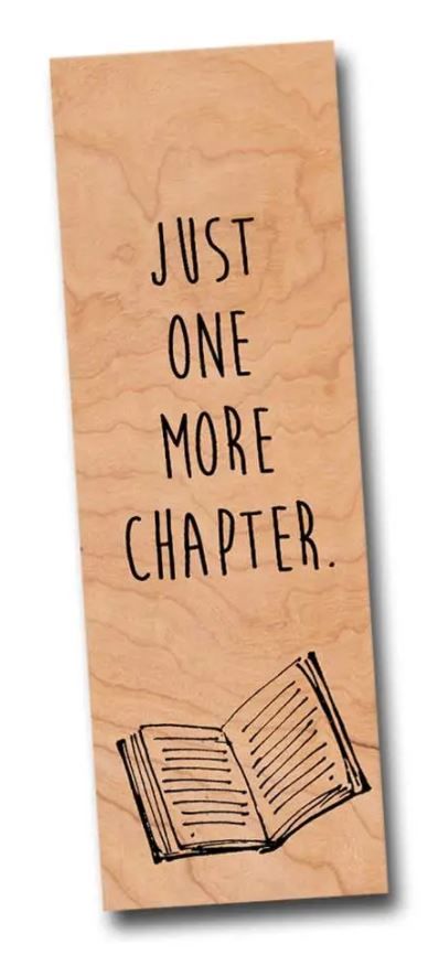 Just One More Chapter Bookmark