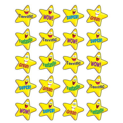 Encouraging Star Stickers