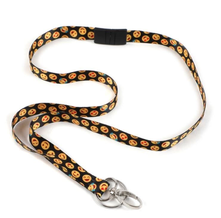 Classic Emoji Ribbon w/hook &amp;amp; Key