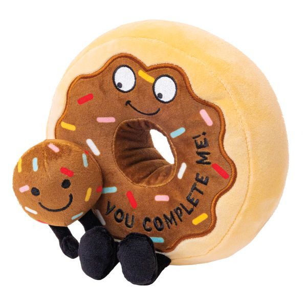 Punchkins Plush Donut- You Complete Me
