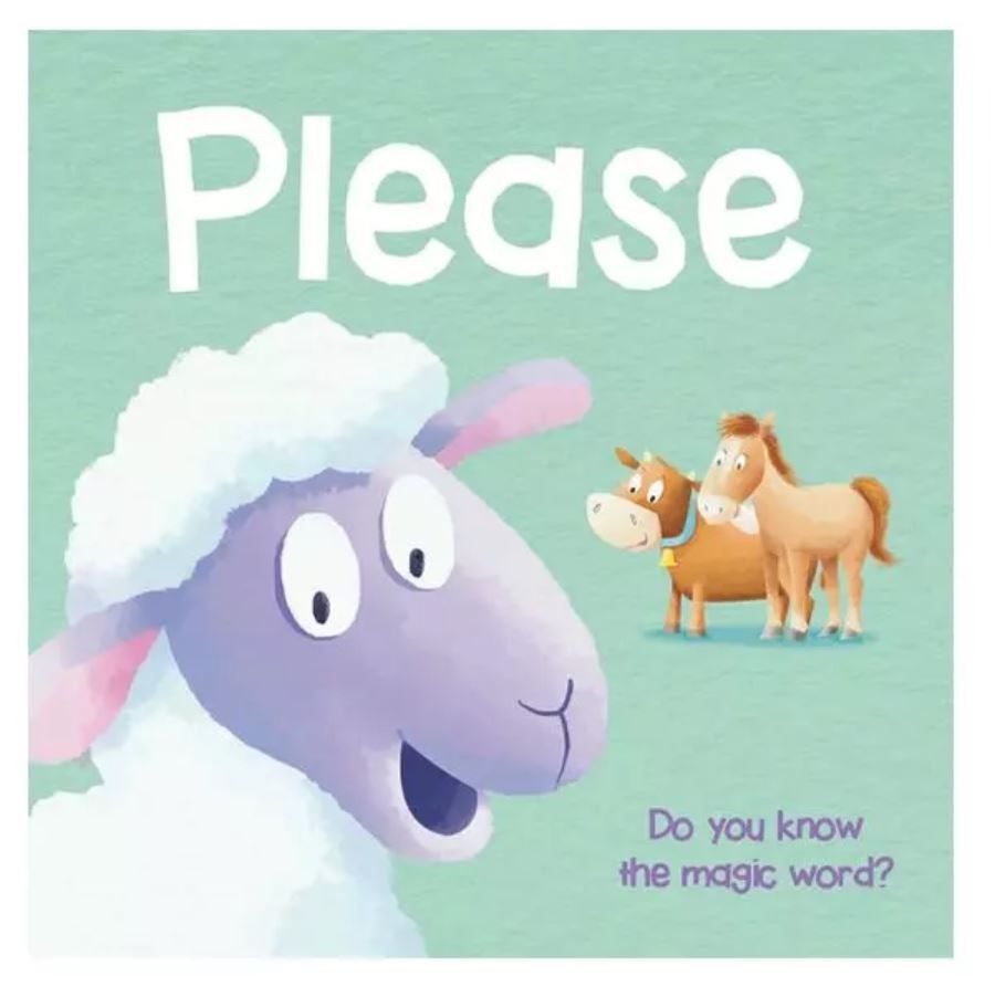 Padded Board Book - Please