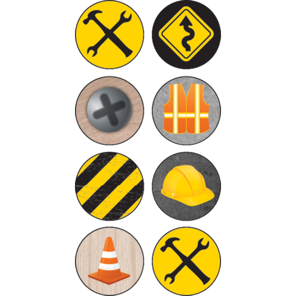 Under Construction Mini Stickers