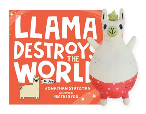 Llama Destroys the World Doll w/Book