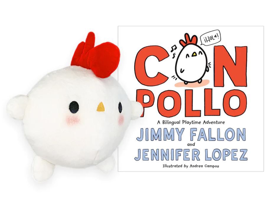 Con Pollo Plush w/Book