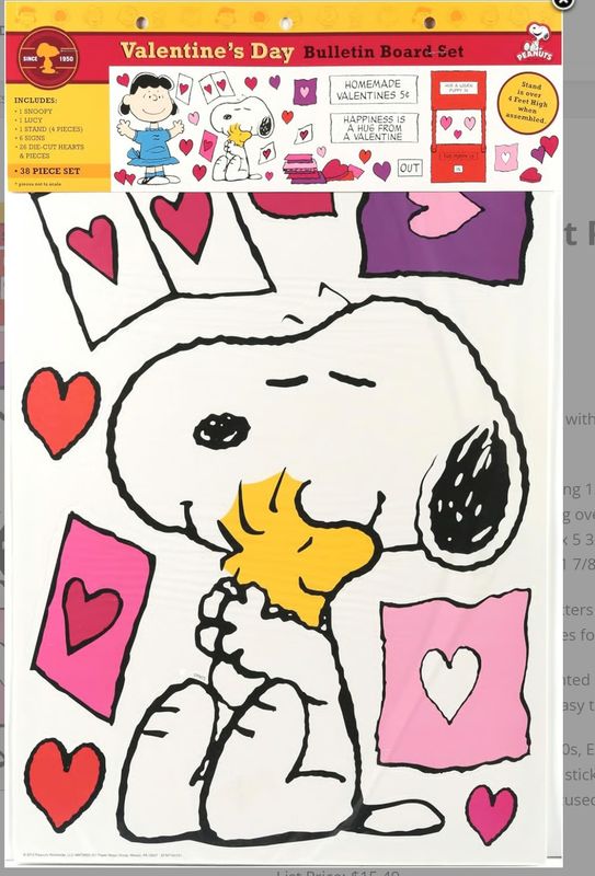 Peanuts Classic Valentines BBS
