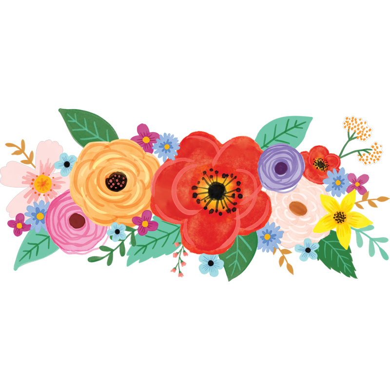 Wildflowers Bulletin Board Set