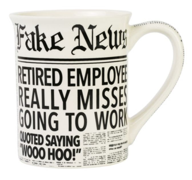 Fake News Retired Mug