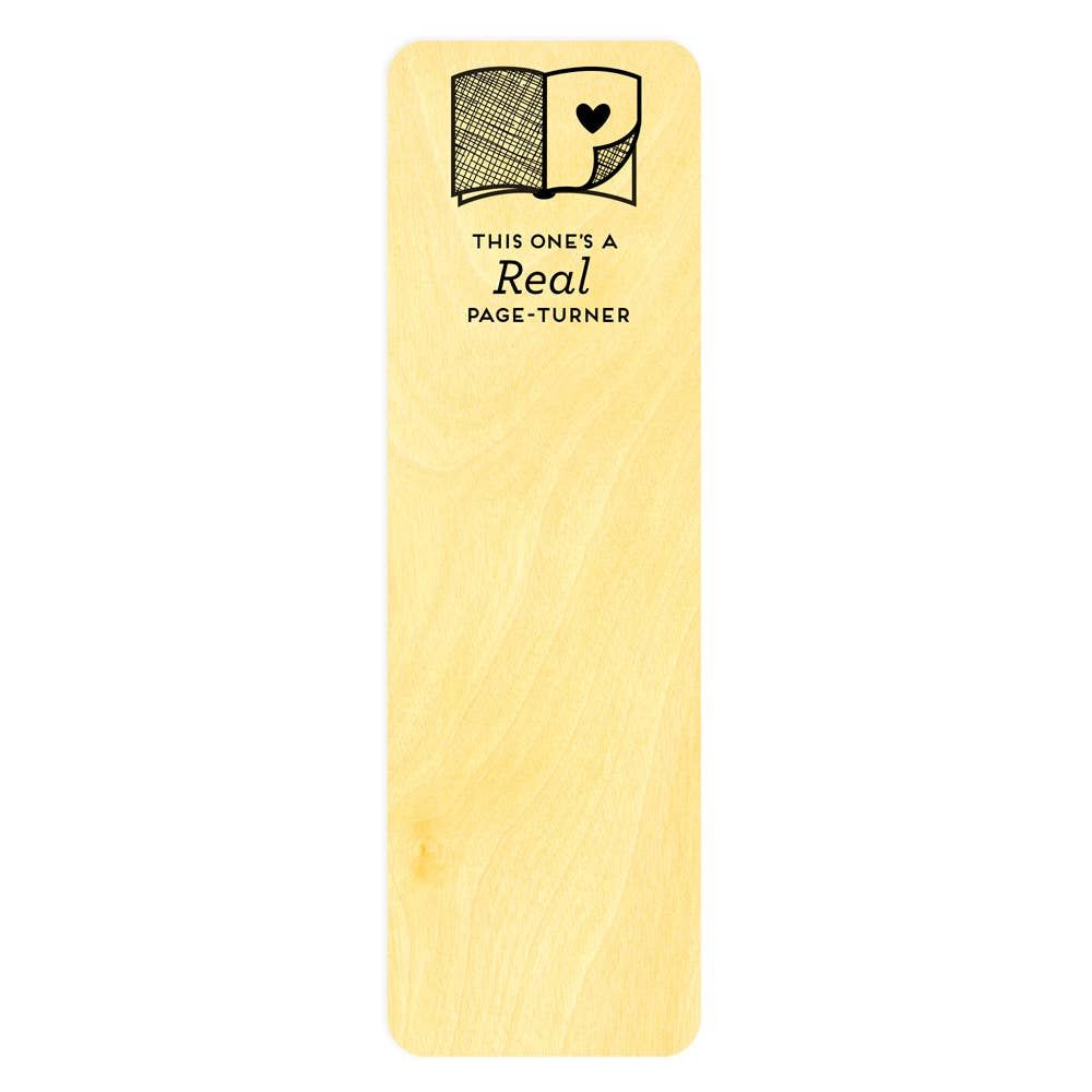 Real Page Turner Bookmark