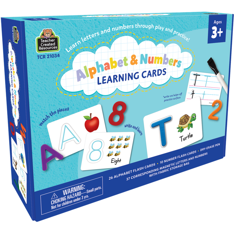 Alphabet &amp; Numbers Learning Cards
