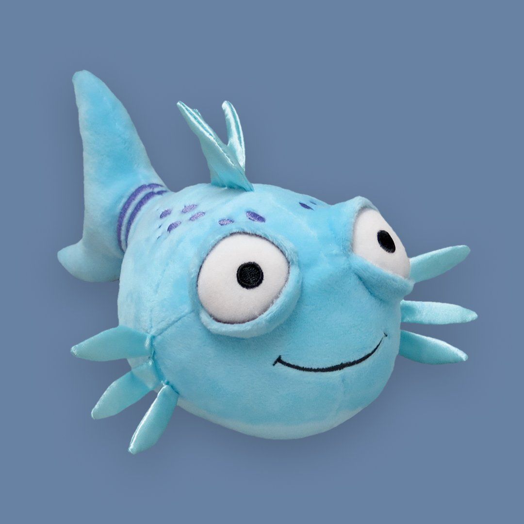 9" Pout Pout Fish Plush Doll
