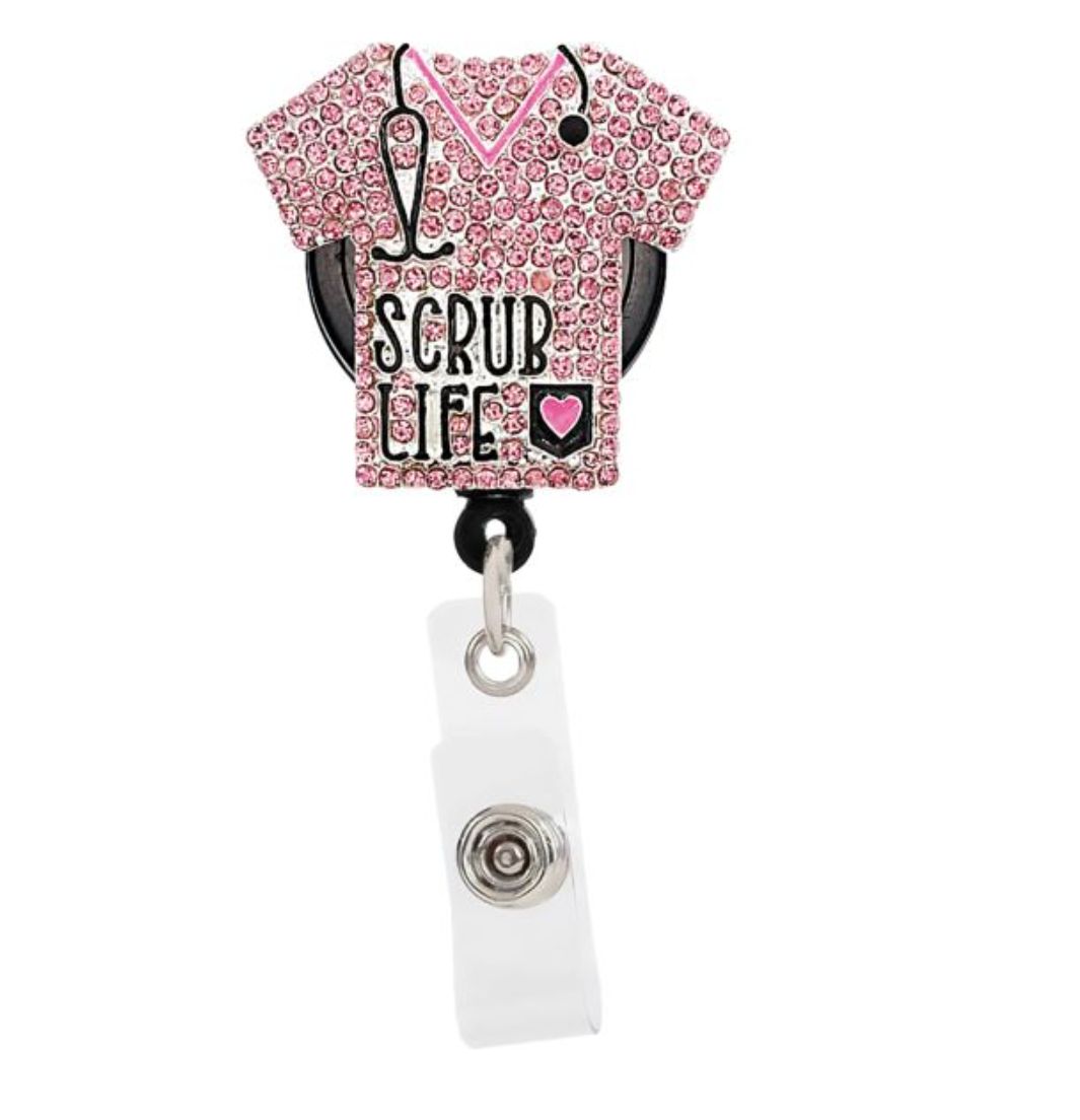Sparkle and Shine Badge Reel - Scrub Life