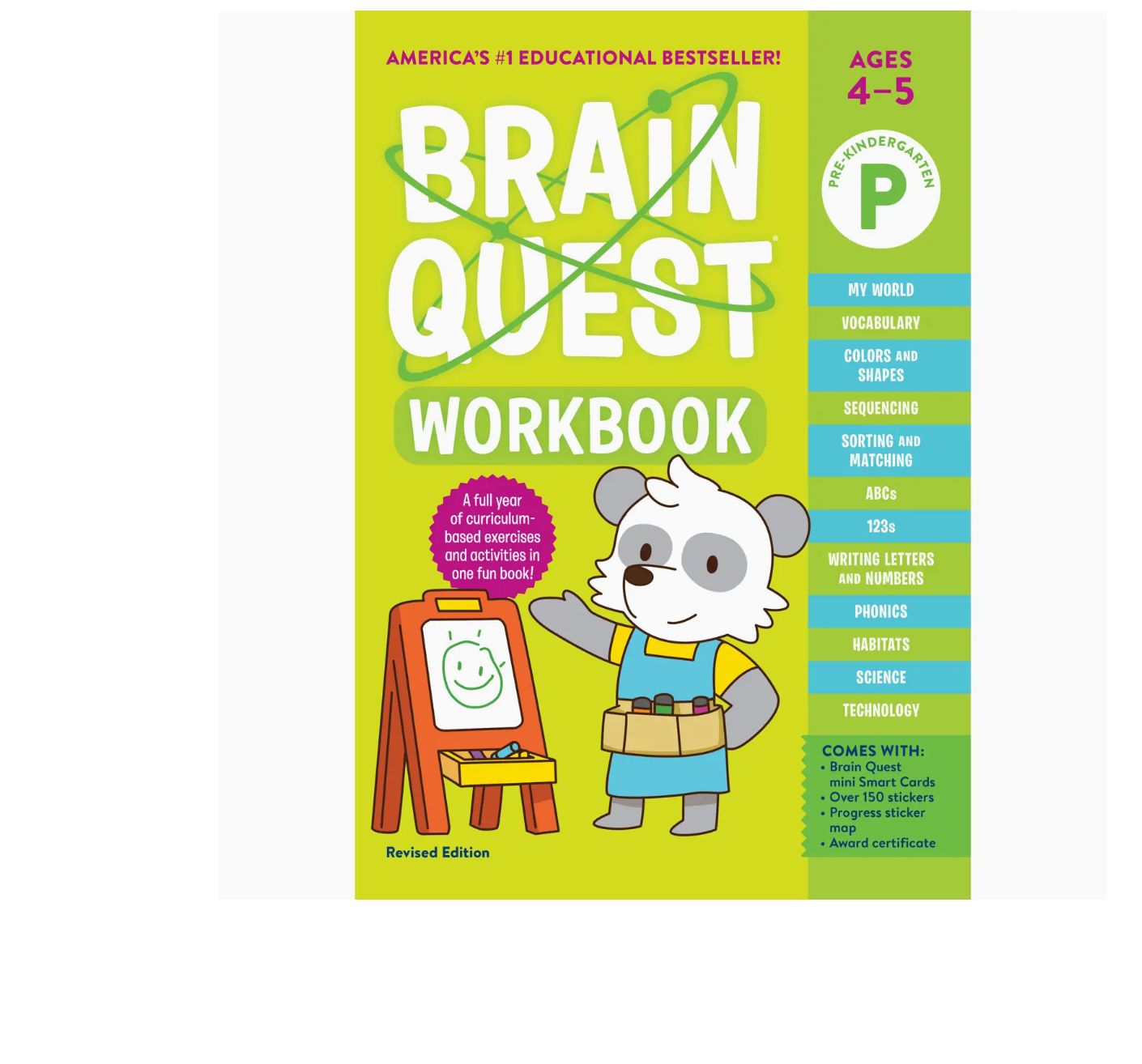 Pre K Brain Quest Workbook
