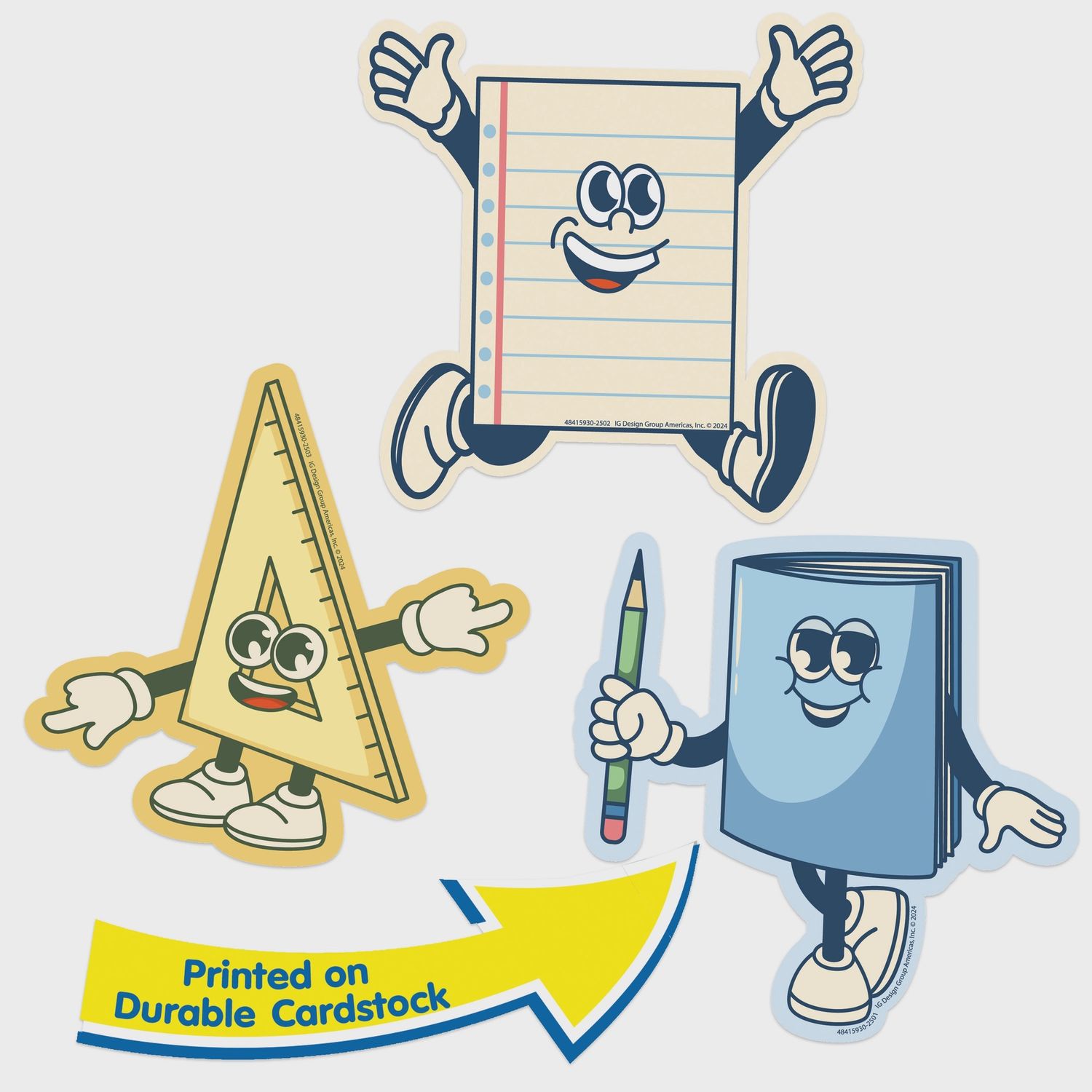 S'Cool Era Paper Cut OutS