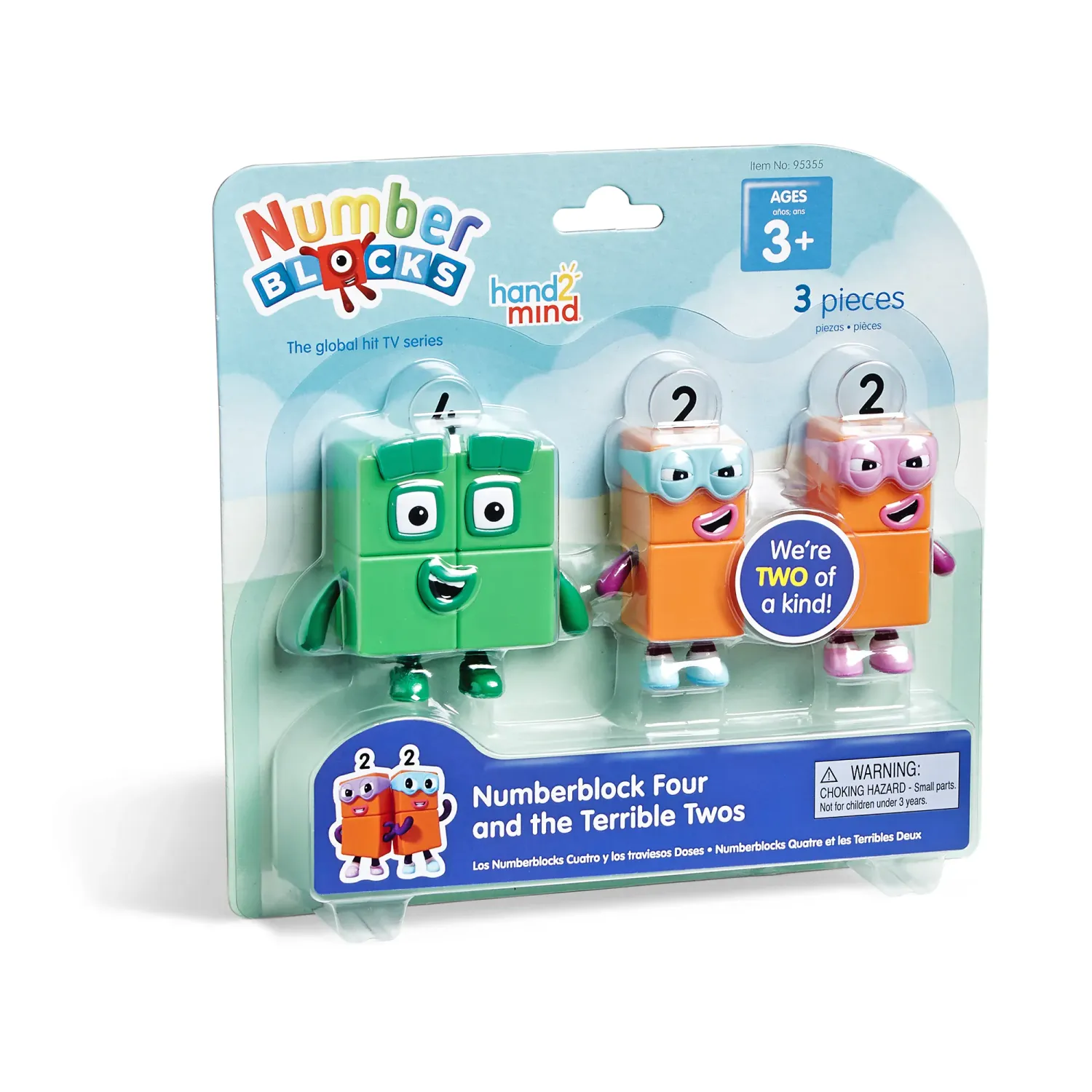 Numberblocks® Four and The Terrible Twos Figure Pack
