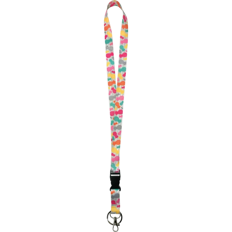Tropical Punch Pineapples Lanyard