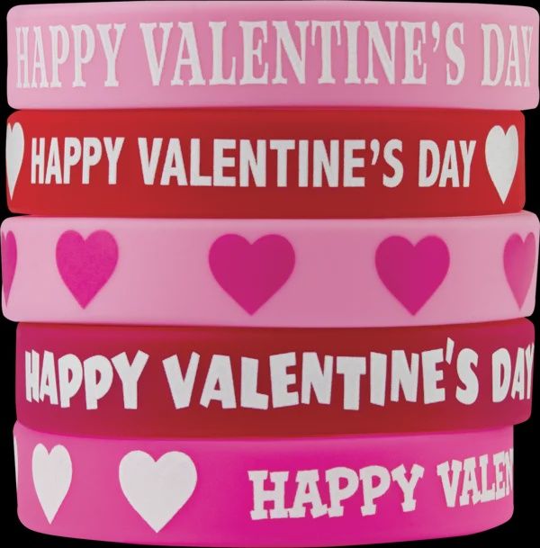Happy Valentine's Day Wristbands