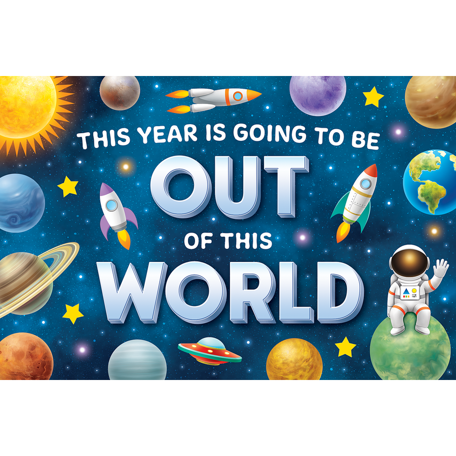 Outer Space Crew Postcards