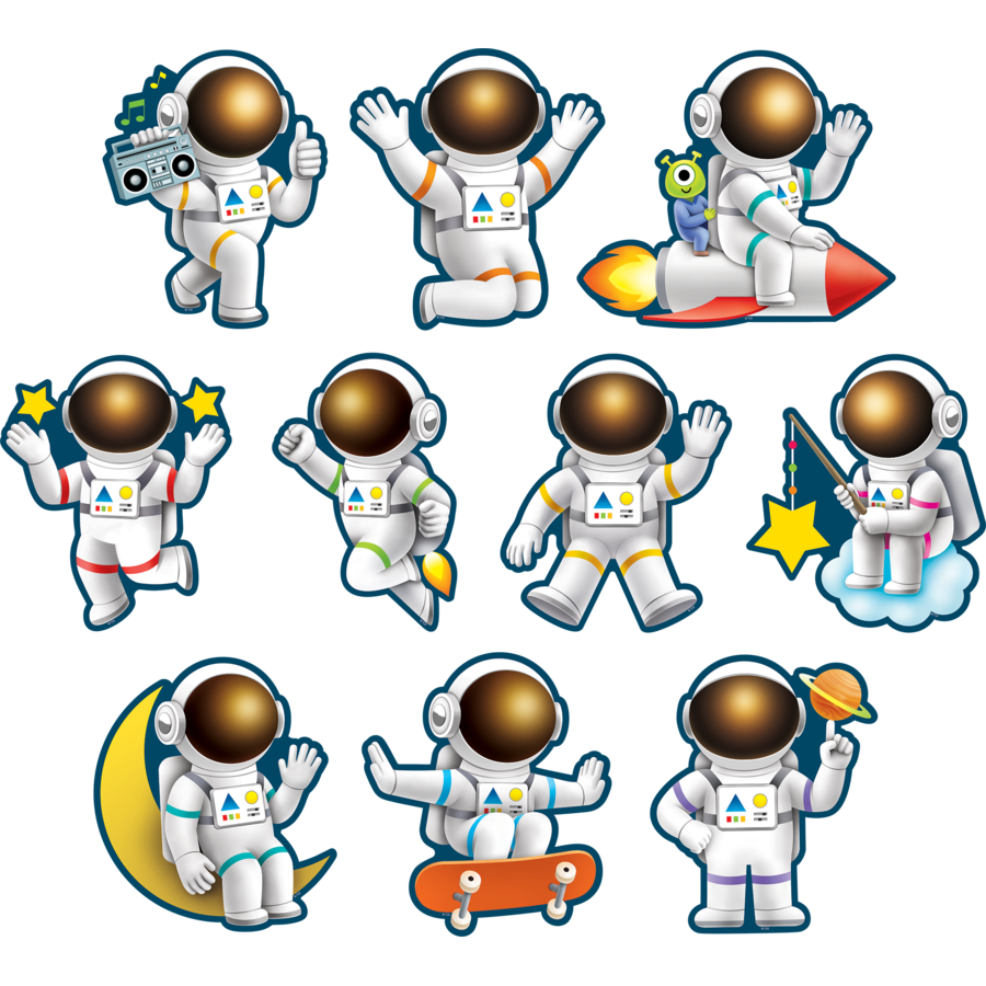 Outer Space Crew Astronauts Accents