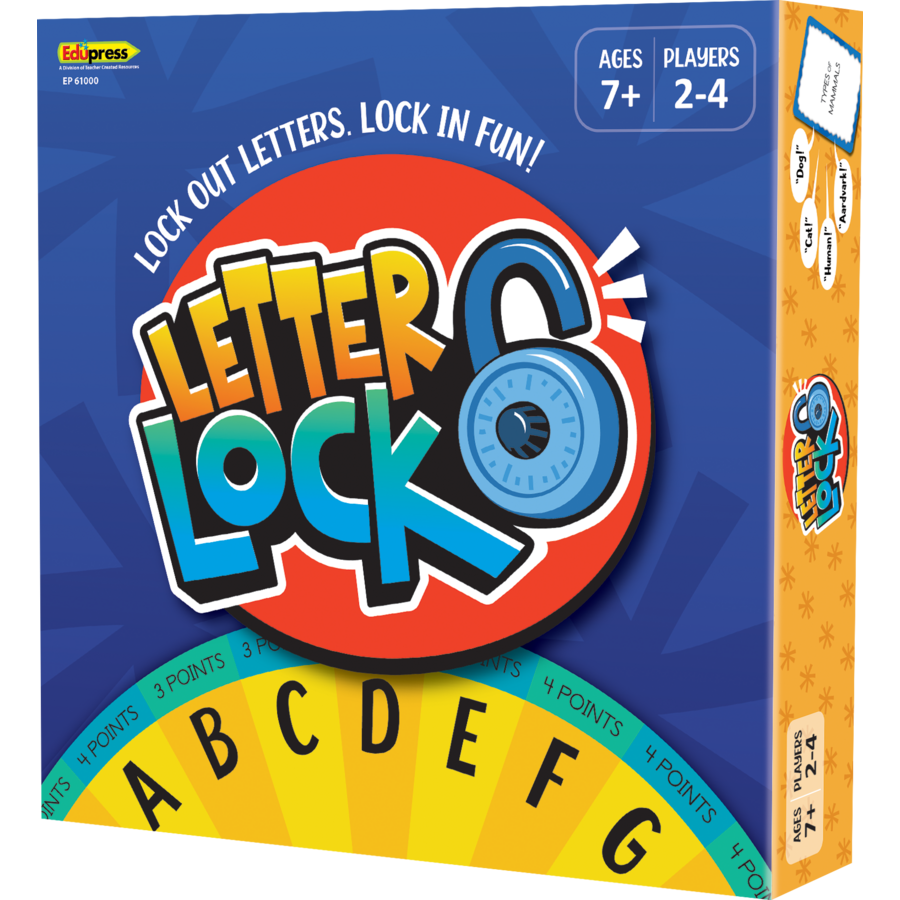 Letter Lock Board Game