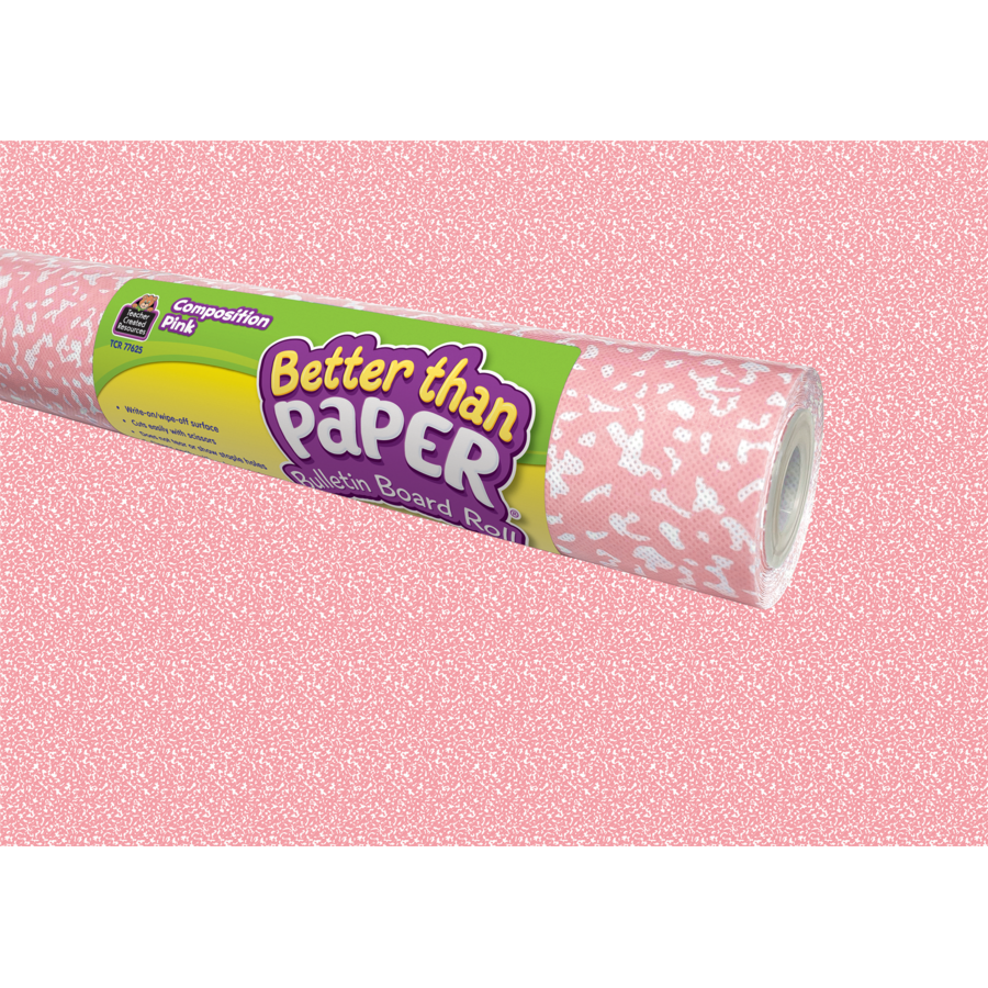 BTP Composition Pink Better Than Paper Bulletin Board Roll