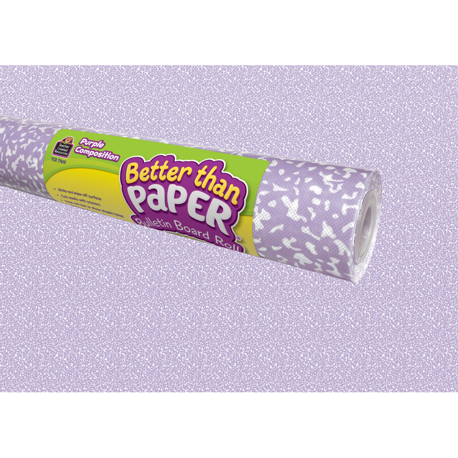 BTP Composition Purple Better Than Paper Bulletin Board Roll