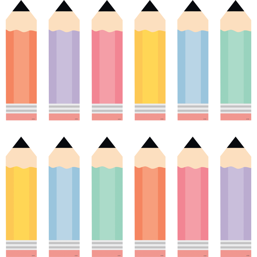 Cool for School Pencils Accents