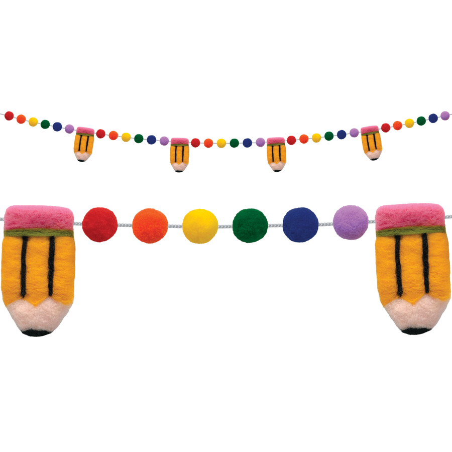 Colorful Pencils Garland