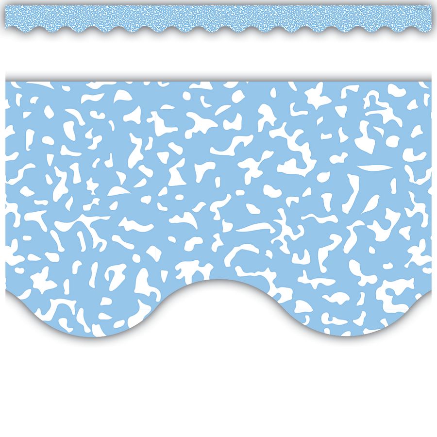 Composition Blue Magnetic Border