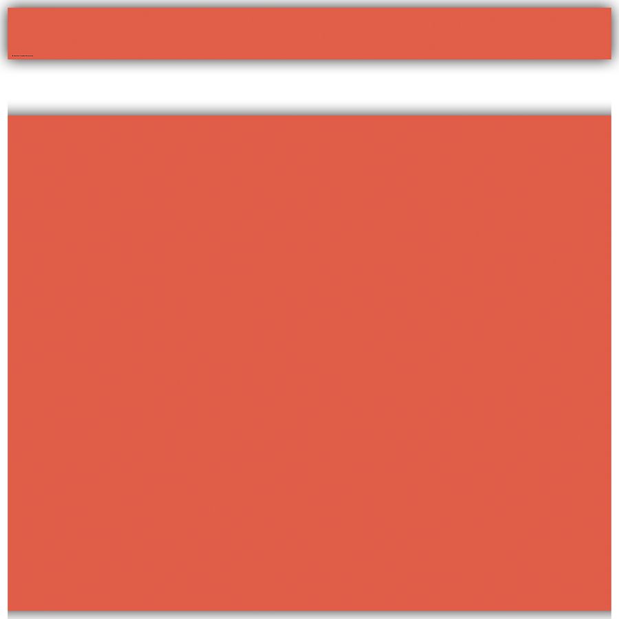 Orange Crush Straight Border Trim