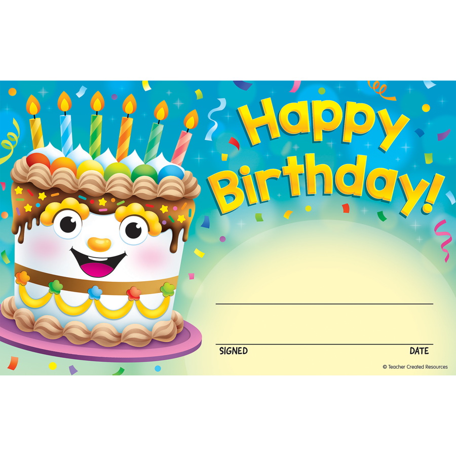 Happy Birthday Cake Awards