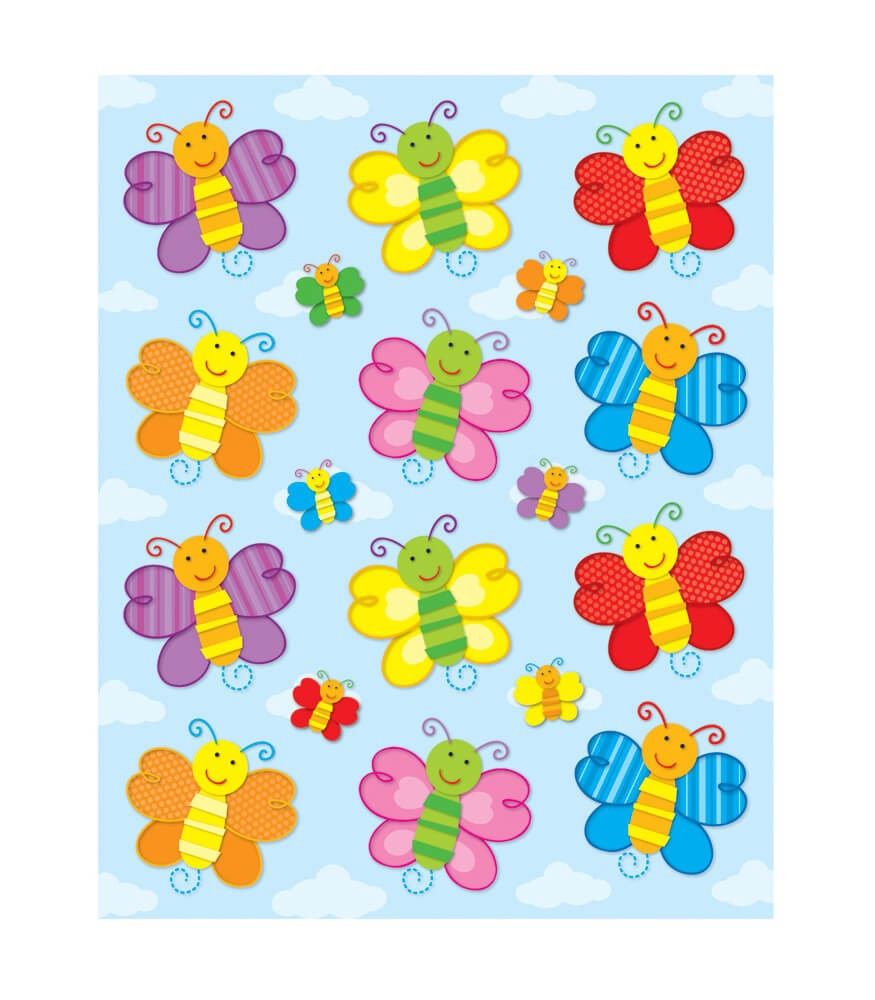 Butterflies Shape Stickers
