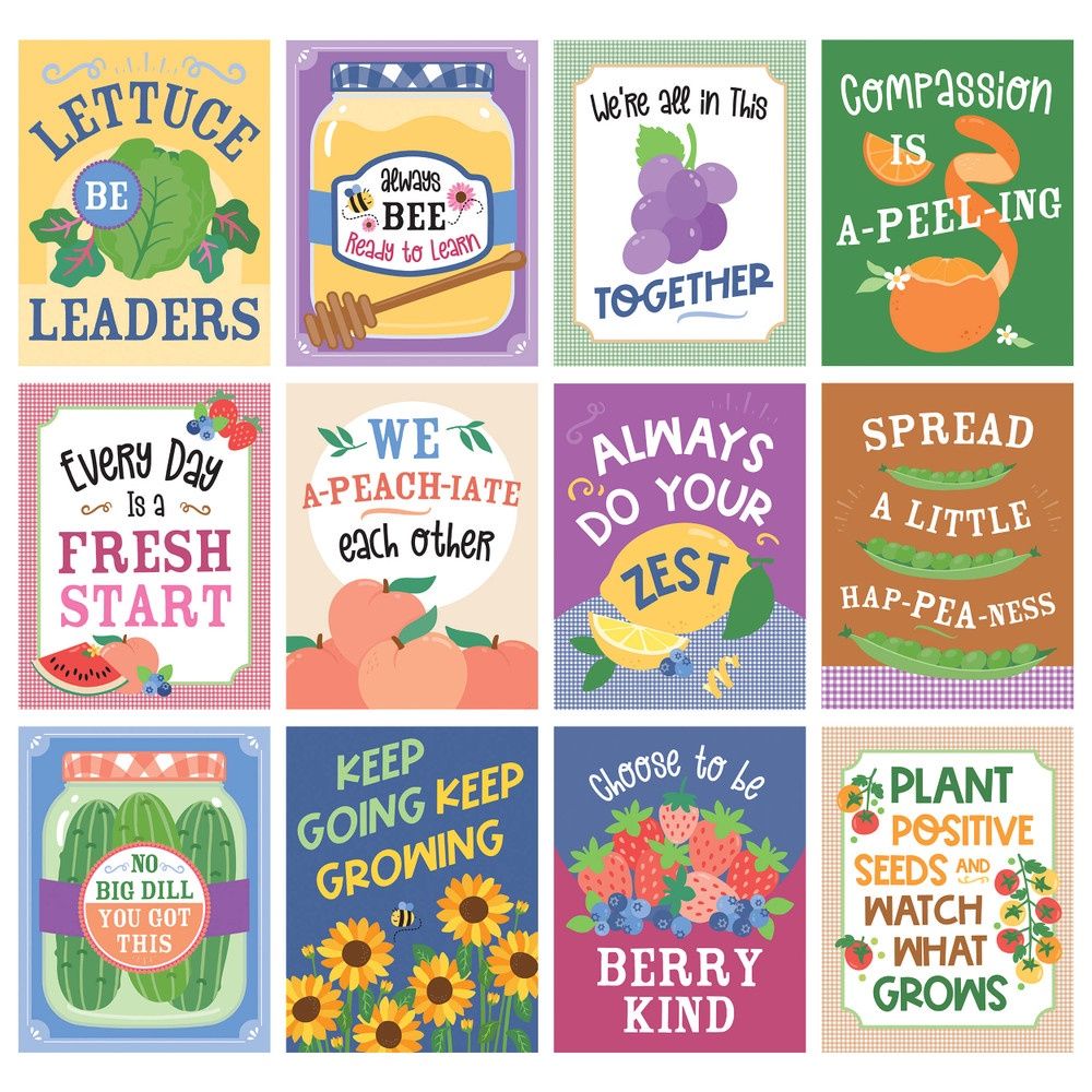 Mini Posters: Farmers Market Poster Set