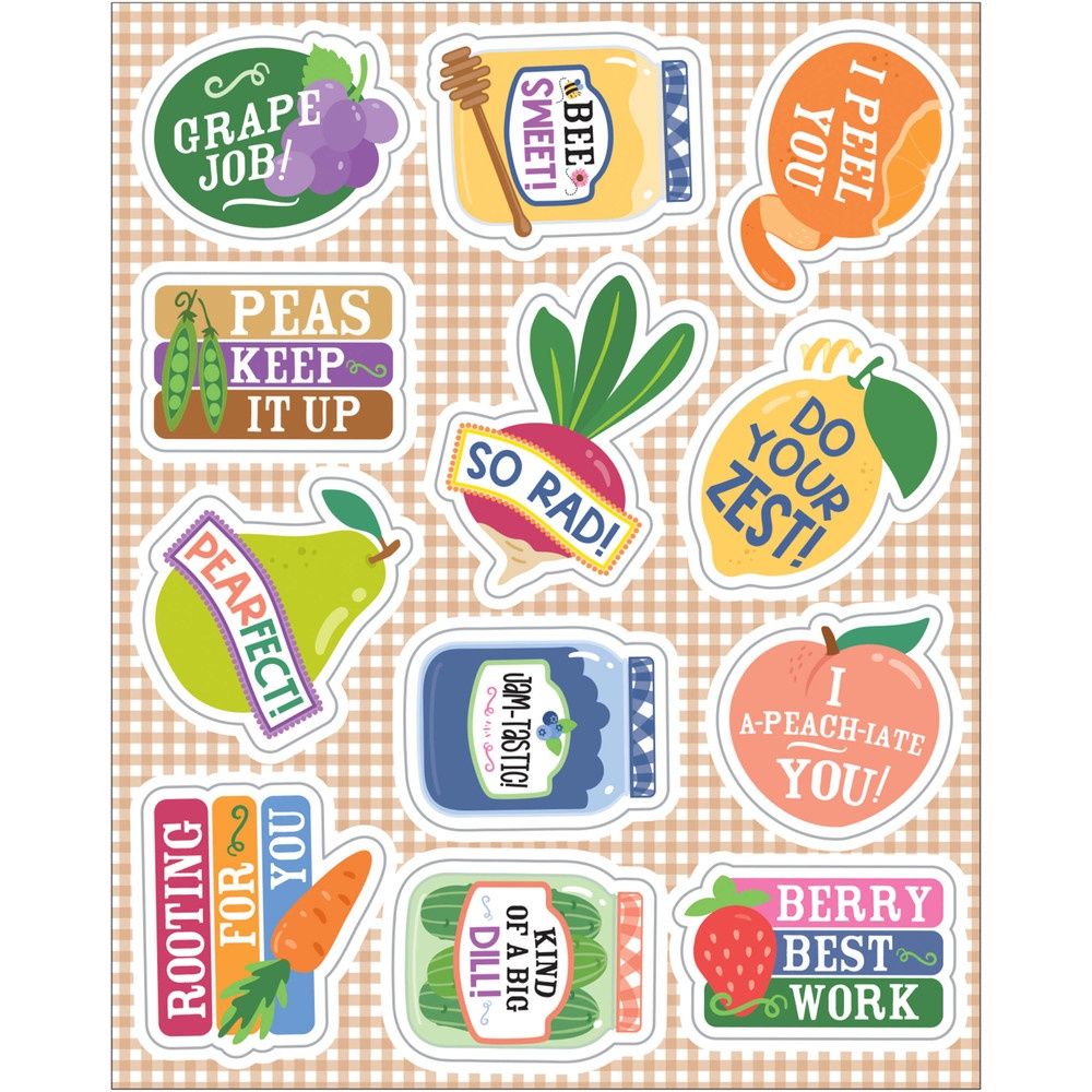 Farmers Market Motivational Stickers