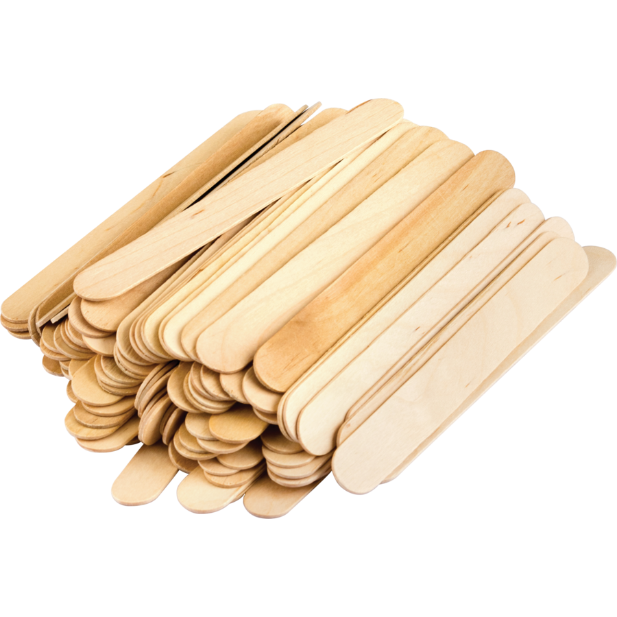 STEM Basics: Jumbo Craft Sticks - 200 Count