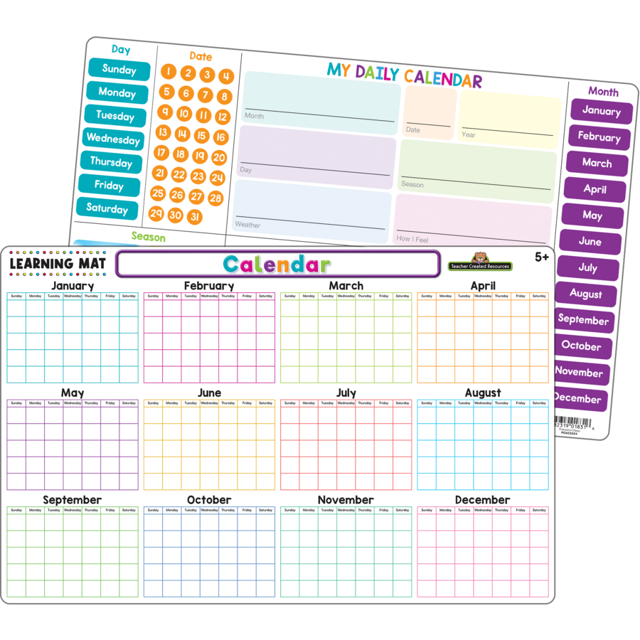 Calendar Learning Mat tcr
